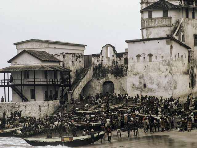 We arrive at Cape Coast, Ghana