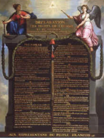 Declaration of the Rights of Man and of the Citizen