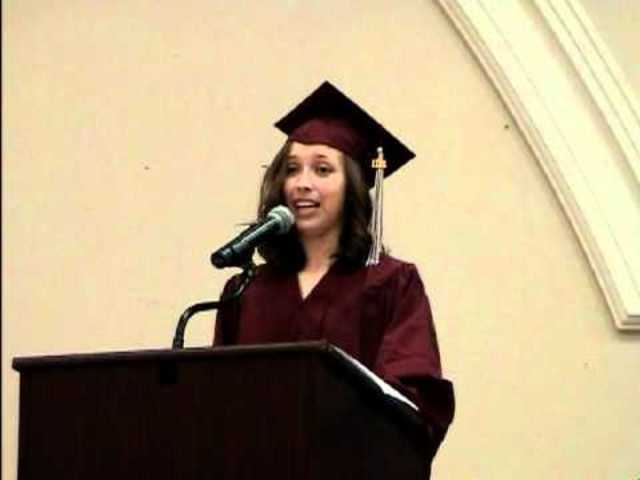 Me gradué de octavo grado como valedictorian