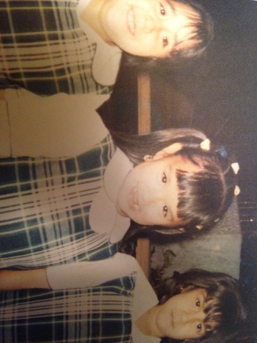 Mis primas y yo fuimos a la escuela privada.