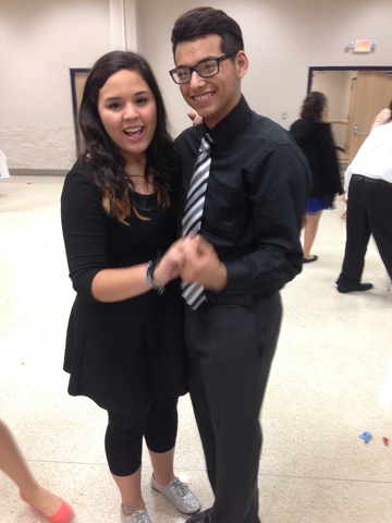 Fui al baile de invierno.