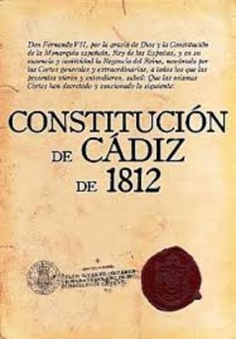 CONSTITUCIÓN DE CÁDIZ