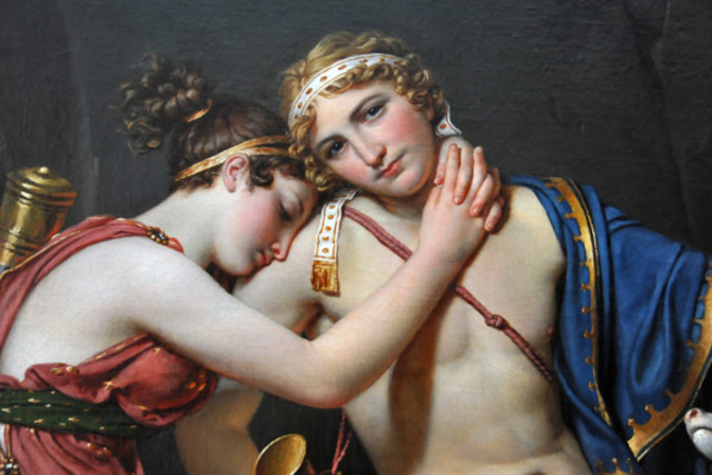 Telemachus and  his mother Penelope