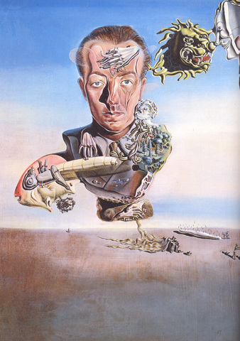 Portrait de Paul Eluard, Dali