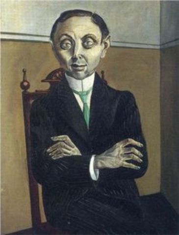 XXe siècle Otto Dix Portrait de Paul F. Schmidt