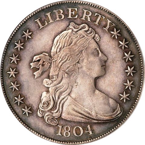 Special minted silver dollars