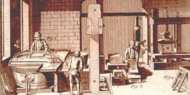 1150 paper is first mass-produced in Spain