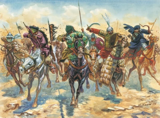 Early Islamic military campaigns in Byzantine territory