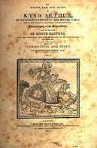 First printing of Le Morte d’Arthur