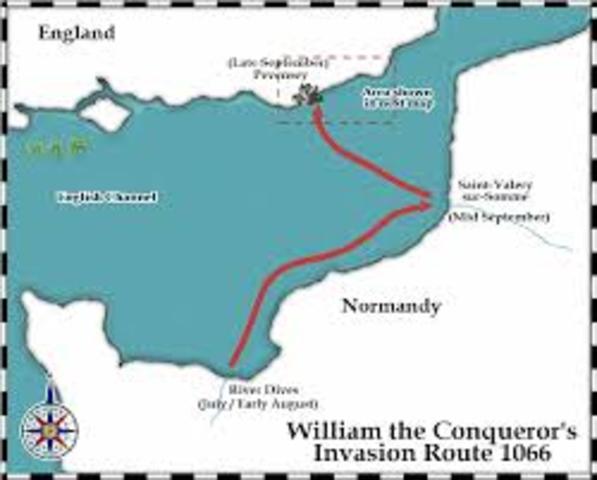 William the Conqueror invades England