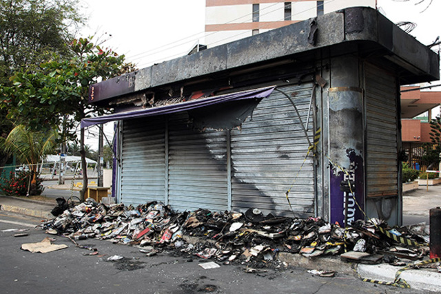 Incêndios nas Bancas de Revistas