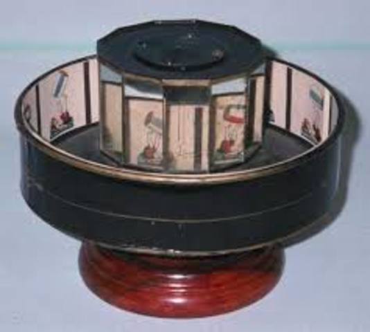 The Praxinoscope was created by  Charles-Émile Reynaud