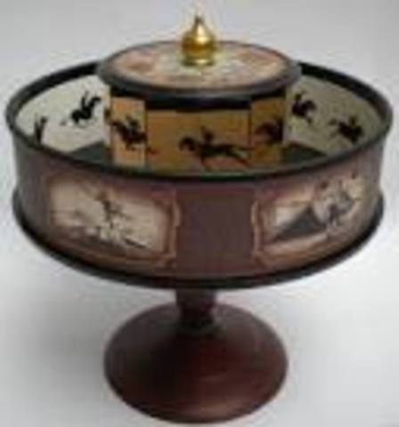 The Praxinoscope invented by Channes-Emite Reynald