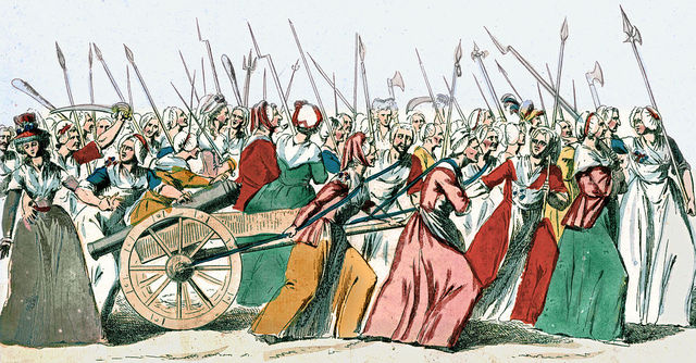 Women march on Versailles
