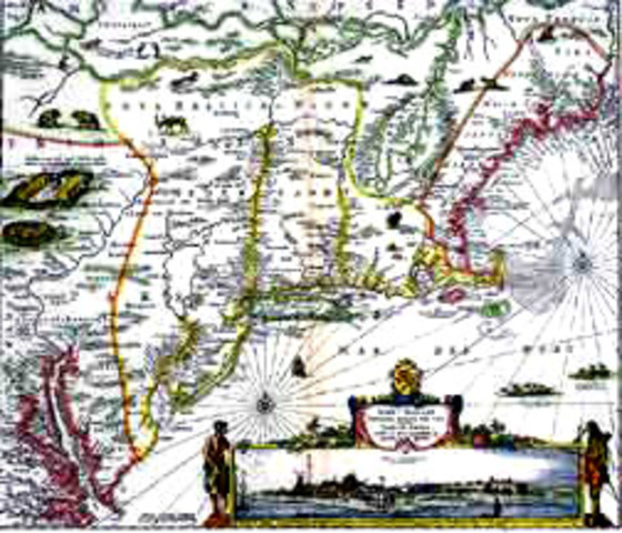 New Netherland was founded.