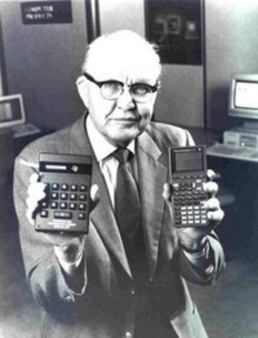 Jack Kilby. Calculadora Texas instrument