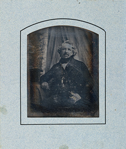Birth Of Photography  Louis–Jacques–Mandé Daguerre, ca. 1844Unknown ArtistDaguerreotype; 3 1/2 x 2 3/4 in. (8.9 x 7 cm)Gilman Collection, Gift of The Howard Gilman Foundation, 2005 (2005.100.611)