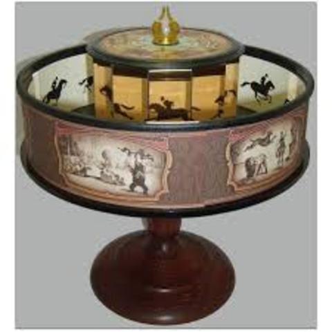 The first known animated projection on a screen was created in France by Charles-Émile Reynaud, who was a French science teacher.