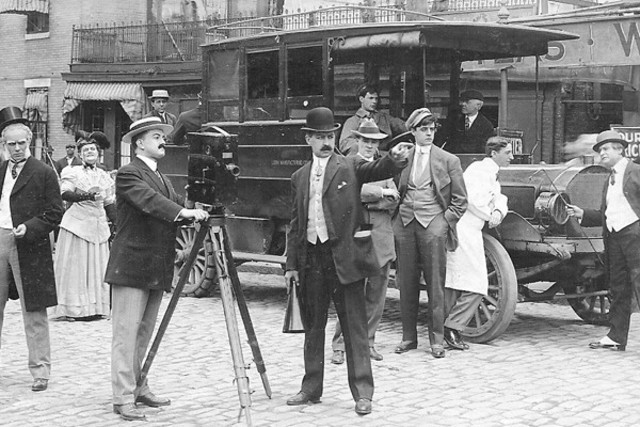 The Silent Movie Era where movie theaters popped around the country.