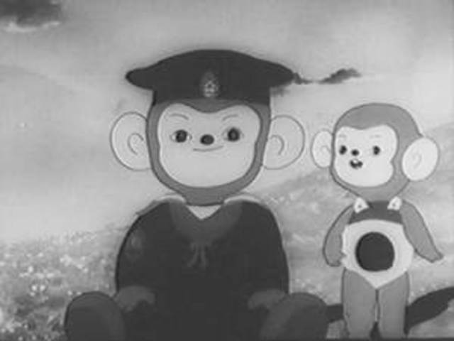 Momotarō: Umi no Shinpei aka God-Blessed (or Divine) Sea Warriors/Japan's first animated feature.