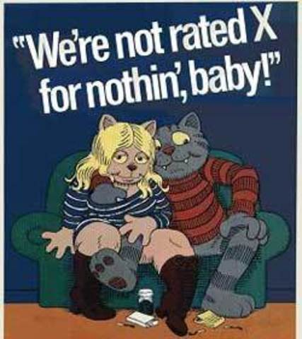 Fritz the Cat/The feature film debut of writer/director Ralph Bakshi