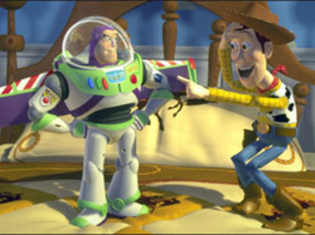 Toy Story/Pixar's first feature for Disney is a CG wonder,