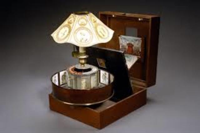 The praxinoscope by Charles-Emile Reyhaud