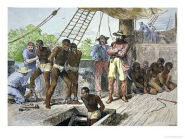 The Brown family's first recorded involvement in slave trading