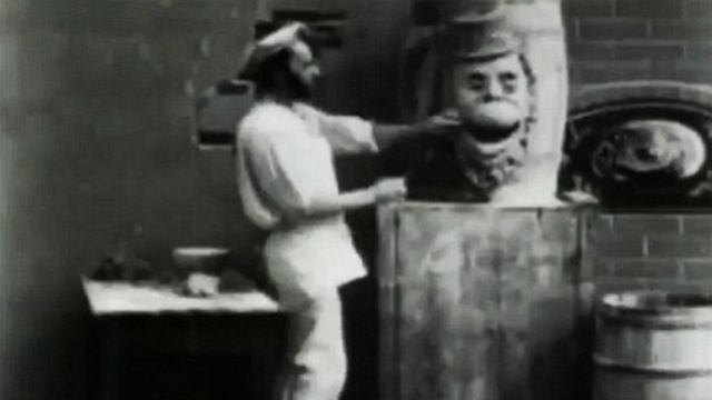 Fun in a bakery shop