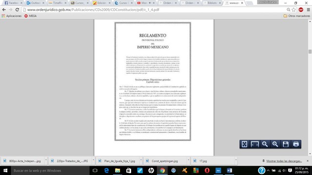 Reglamento Provisional Político del Imperio Mexicano