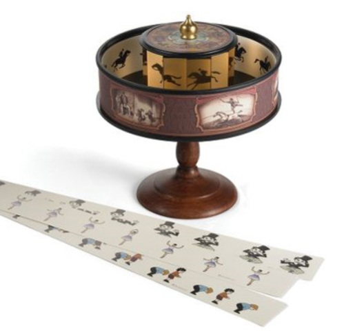 Praxinoscope created by Charles-Emile Reynaud