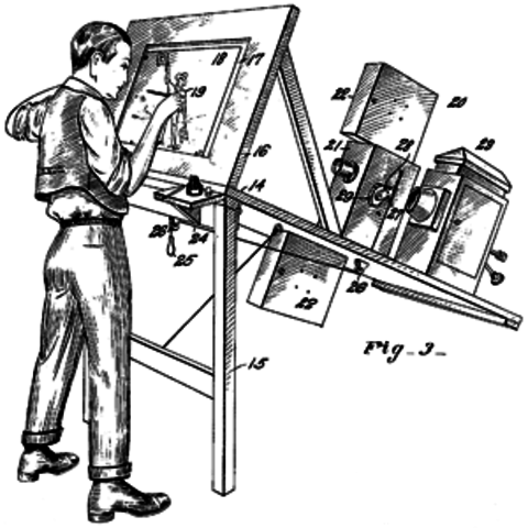 The Rotoscope was invented by Max & Dave