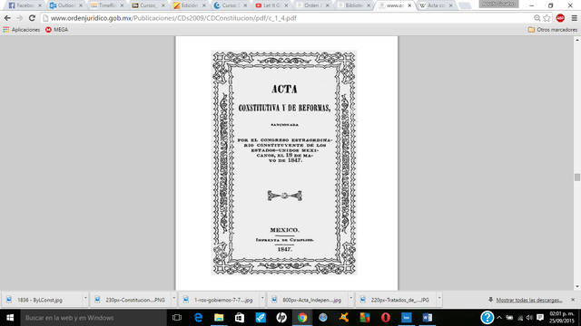 Acta Constitutiva y de Reformas