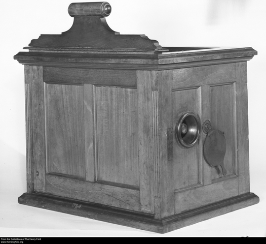 The kinetograph developed by Thomas Alva Edison