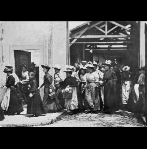 "Workers Leaving the Factory" by Auguste and Louis Lumiere
