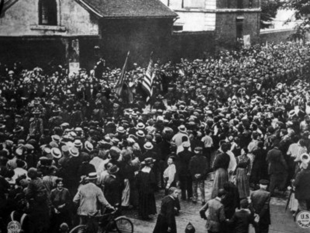 Russia signs a preliminary armistice with Germany.