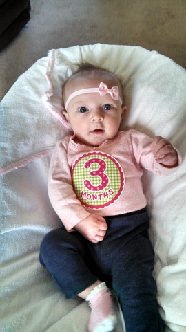 My little sister Sadie was BORN!!!