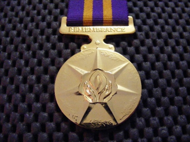 Remembrance medal