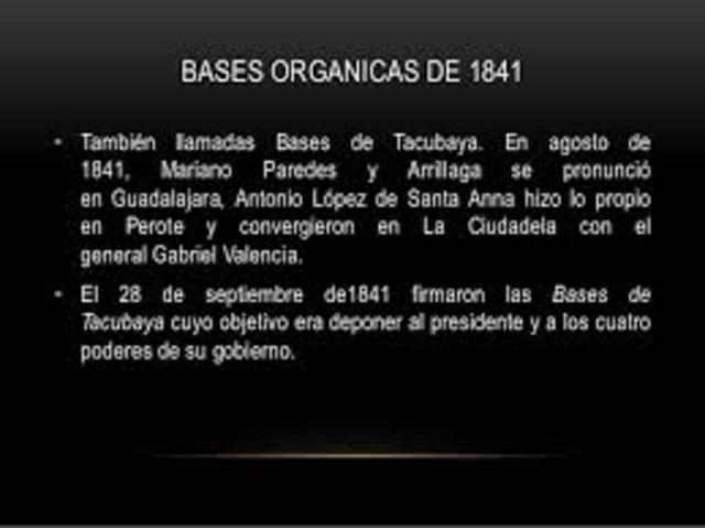 Bases Orgánicas de 1841