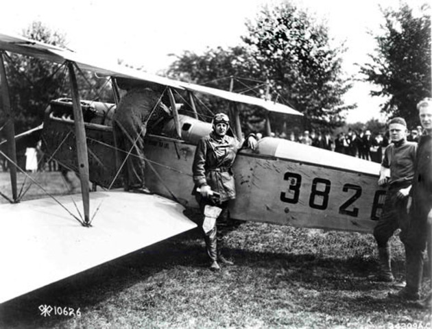 The first flights for the new U.S. airmail service
