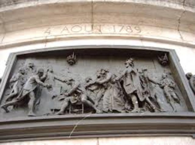 Feudalism ended, division between Estates ended