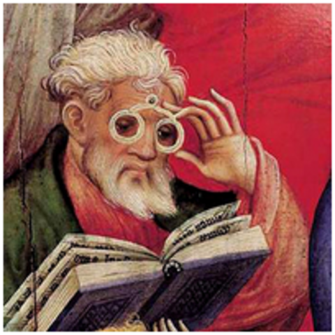 Roger Bacon inventa las gafas