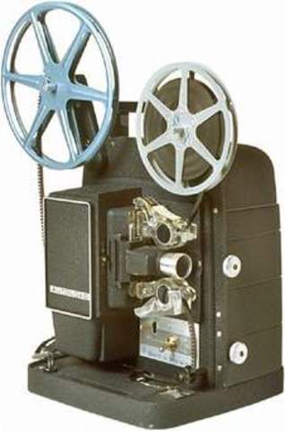Movie projector -- 1879