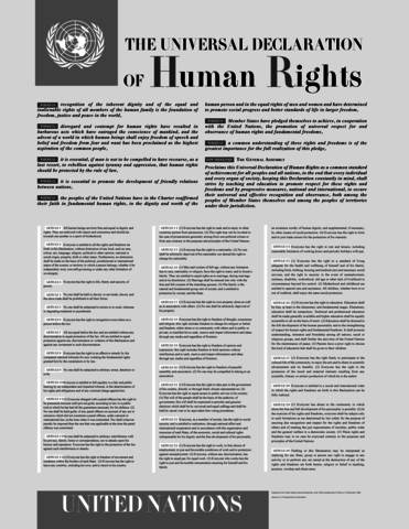 Declaración Universal de los Derechos Humanos