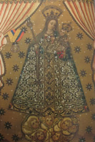 Virgen del Rosario - advocación de la Bordadita