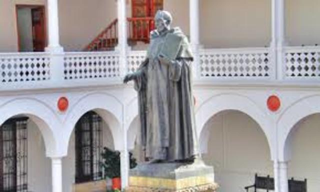 La estatua del fundador