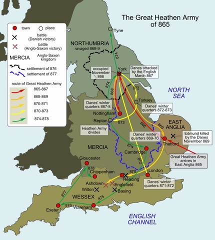 England is completely over run by the “Great Army”