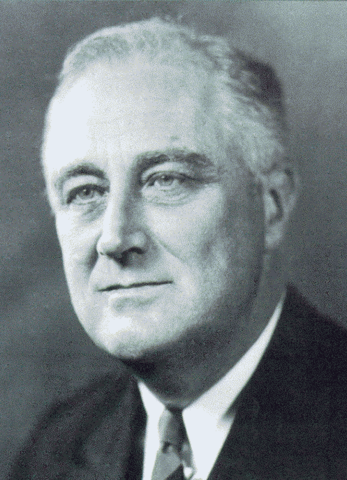 Franklin Roosevelt réélu président