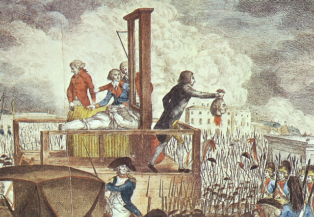 King Louis XVI executed