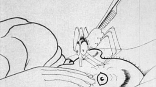 "How a mosquito operates" created by Winster McCay